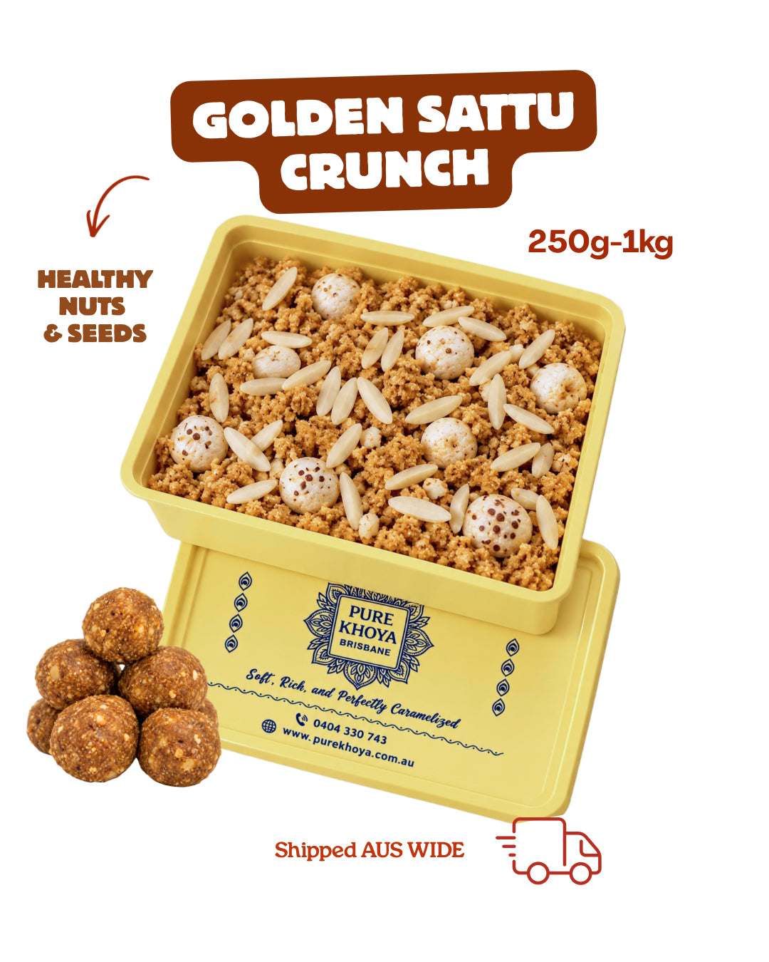 Golden Sattu Crunch