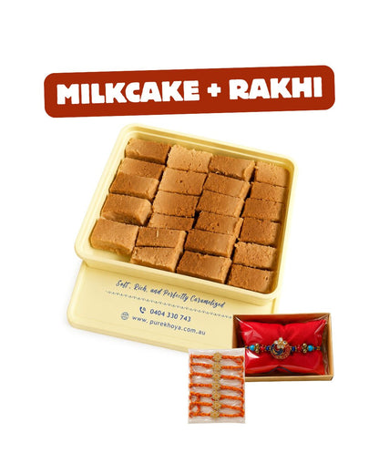 Milk Cake & Rakhi Bundle