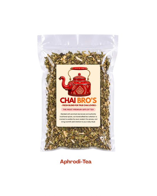 Aphrodi-Tea Loose - Antioxidant Rich Ingredients contain Green Tea & Ginger Root