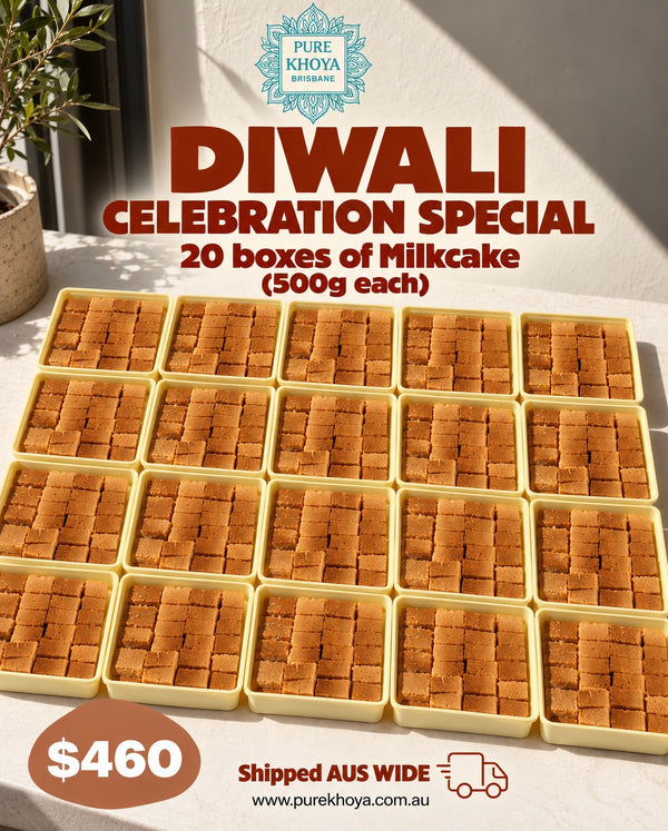 20 Boxes of 500g Milkcake - Diwali Celebration Pack