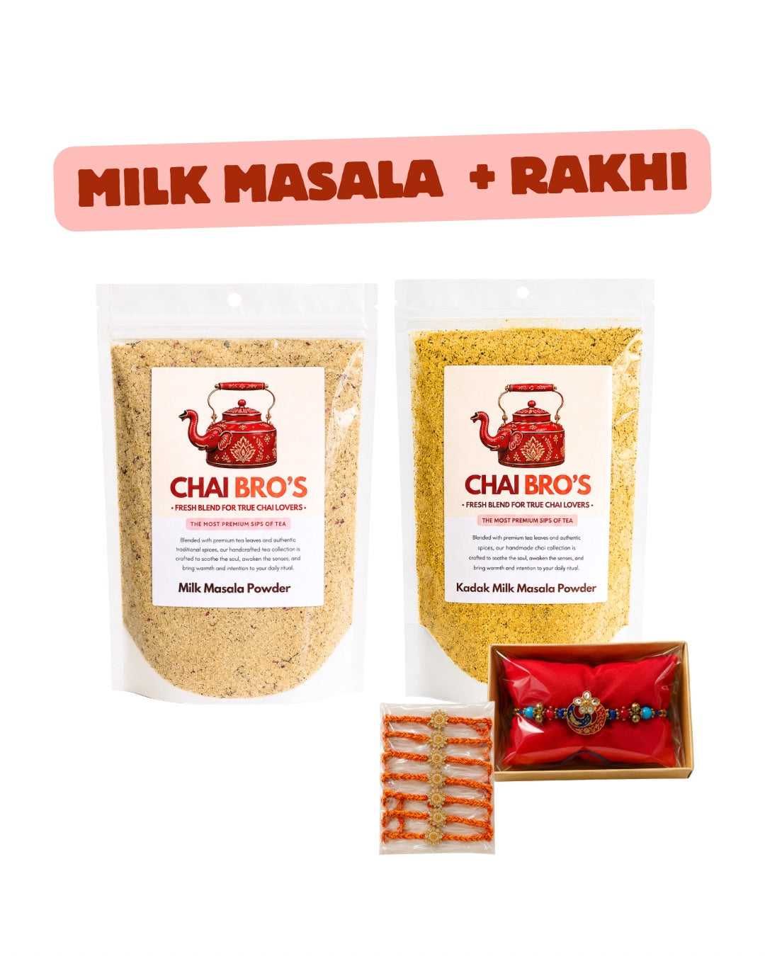 500g Milk Masala & Rakhi Bundle
