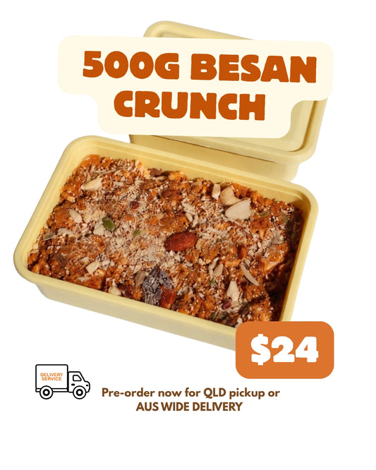 500g Besan Crunch Pre Diwali Offer
