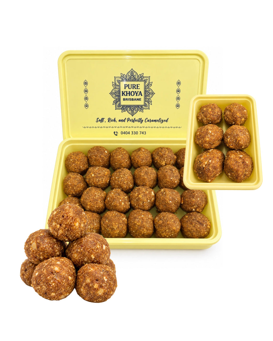 Desi Gold Bites ( Protein Gold Laddo )