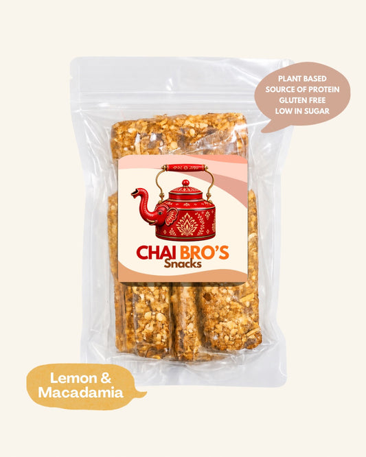 Lemon & Macadamia Wellness Bar | 5 Pack